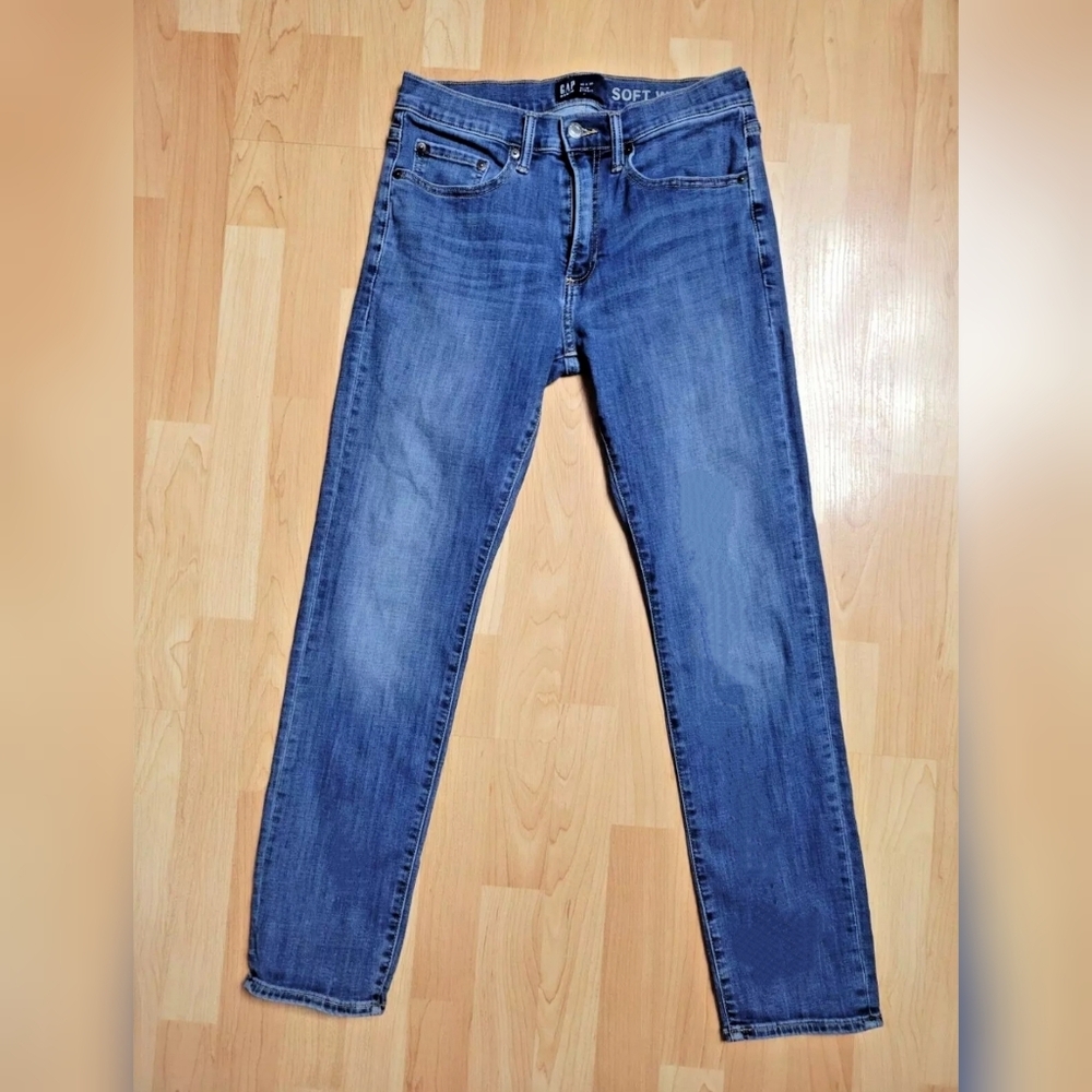 Gap Denim Soft Wear straight leg jeans